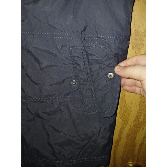 Levi's Vest Mens Size Medium 38×27 Black Lined 100% Nylon Buttoned Zipper 2011 - Picture 12 of 15
